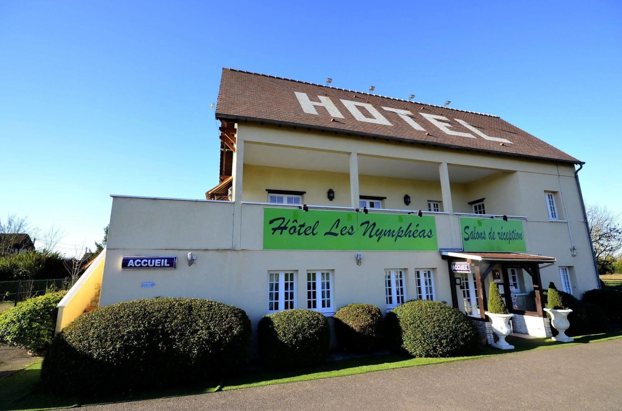 Hôtel Les Nymphéas Chaufour-lès-Bonnières Kültér fotó